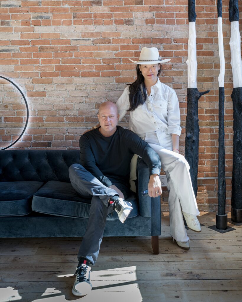 Kevin and Kimbie Noble in their new Bozeman gallery.